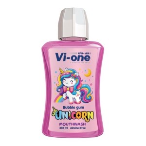 محلول دهانشویه کودکان وی وان صورتی 330میل