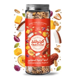 مخلوط جو دو سر گرانولای کینولند هاوایی 380 گرم