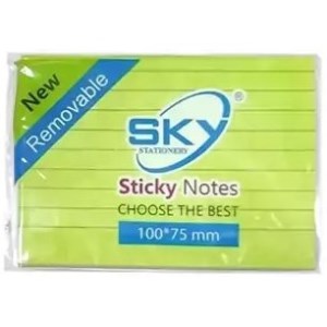کاغذ یادداشت چسب دار اسکای 50برگ کد1081 75*75