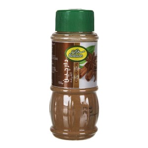 پودر دارچین قوطی پت سبزان 100گرمی