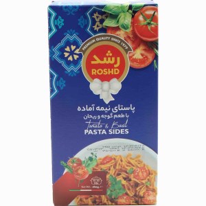 پاستا سبزان طعم گوجه و ریحان 180گرم