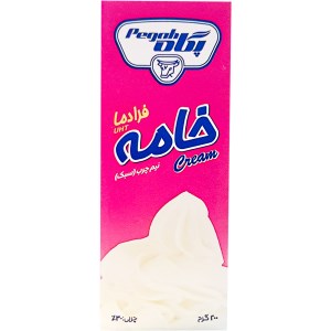 خامه 200 گرم پگاه