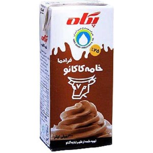 خامه شکلاتی 200 گرم پگاه 20% فارس
