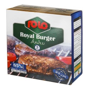 رویال برگر 85 درصد جعبه ای مام