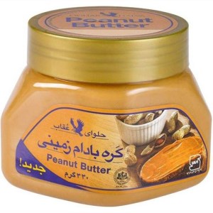 کره بادام زمینی عقاب 330گرم