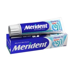 خمیردندان کامل ژله ای دو رنگ نعنایی مریدنت 130 گرم