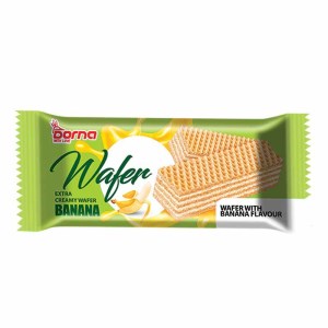 ویفر گوفرت موزی درنا 160 گرم 12ع