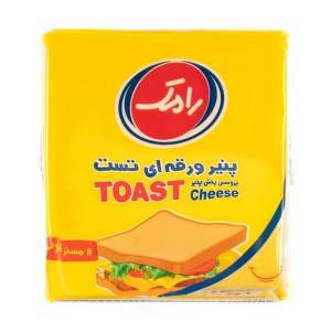 پنیر ورقه ای تست رامک 180گرم