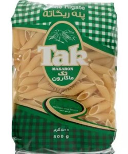 ماکارونی فرمی تک پنه ریگاته غنی شده 500گرم