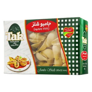ماکارونی فرمی تک جامبو شلز 500گرم
