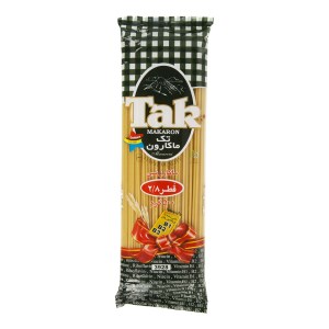 ماکارونی تک قطر 2.8 غنی شده 500 گرم
