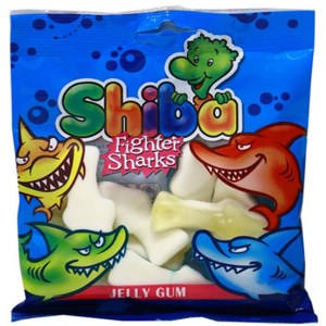 پاستیل کوسه شیبا 90 گرم