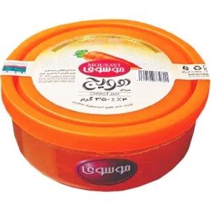 مربا هویج ویترا موسوی (میهن) 350 گرم