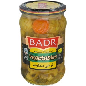 ترشی مخلوط بدر 630گرمی