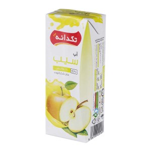 ابمیوه تکدانه سیب 200 سی سی36 ع
