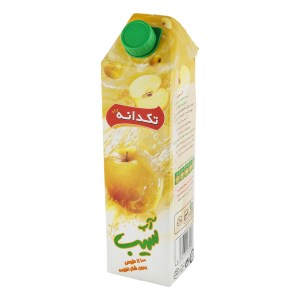 ابمیوه تکدانه سیب یک لیتری 12 عددی