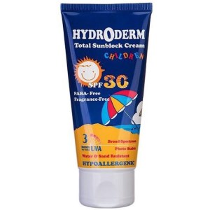 کرم ضد افتاب هیدرودرم کودکان spf 30