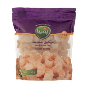 میگو بدون پوست پمینا سایز (90_71) 500 گرم