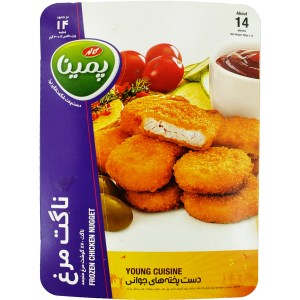 ناگت مرغ پمینا کاله 300 گرم پخته