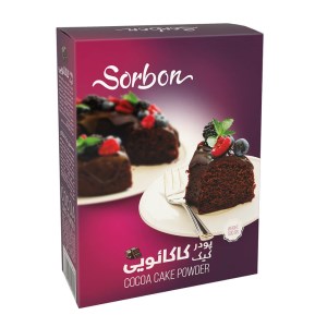 پودر کیک کاکائویی 500 گرم سوربن کاله