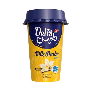 میلک شیک وانیلی 200 سی سی کاله لیوانی