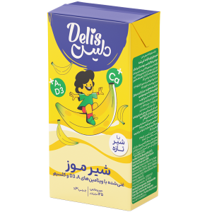شیرموز غنی شده کودکان دلیس کاله 125 میل