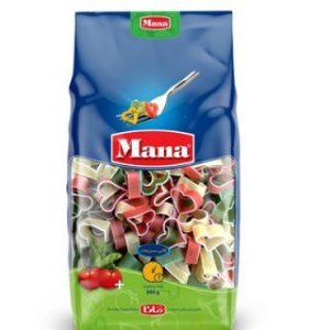 ماکارونی فرمی قلبی سبزیجات مانا 500گرم