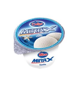 بستنی لیوانی ماکسی میهن وانیلی_زعفرانی