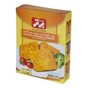 پودر سیب زمینی کوکو برتر جعبه 200 گرم