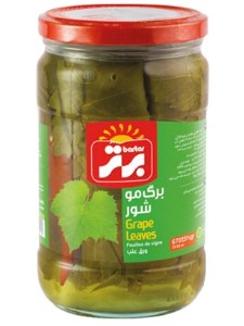 برگ مو شور برتر شیشه 670گرم