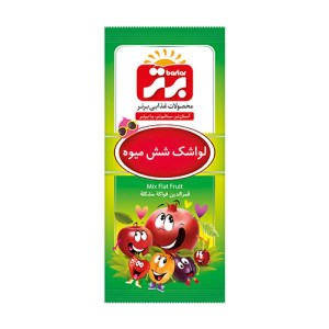 لواشک چند میوه برتر 30گرم سلفون