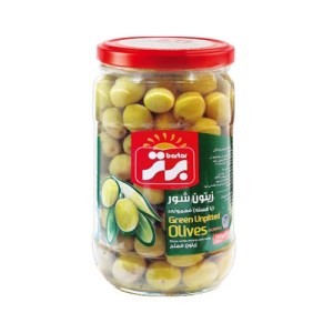 زیتون شور با هسته برتر 700 گرم معمولی