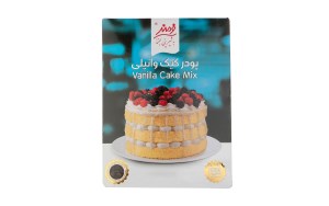 پودر کیک فرمند وانیلی 500گرم (حاوی بسته تزئینی)