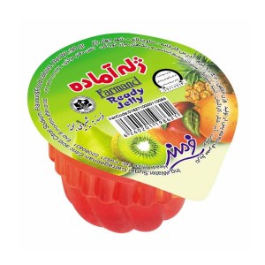 ژله اماده تک رنگ فرمند لیوانی