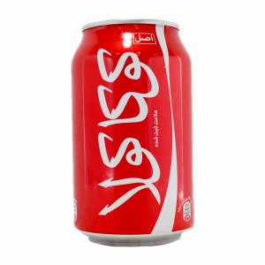 نوشابه قوطی کوکا بلند 330 سی سی