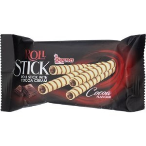 رولفر قهوه و کاکائویی درنا 24 گرم 24عددی