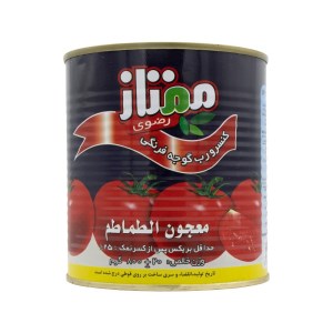 رب گوجه ممتاز رضوی کلیدی قوطی 800گرم (*)