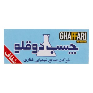 چسب دوقلو شفاف غفاری
