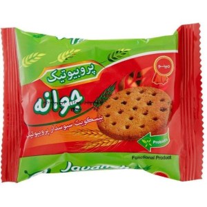 بیسکویت سبوسدار سه عددی پروبیوتیک (جوانه) مینو 60ع