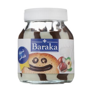 شکلات صبحانه باراکا دورنگ 180گرم 6عددی