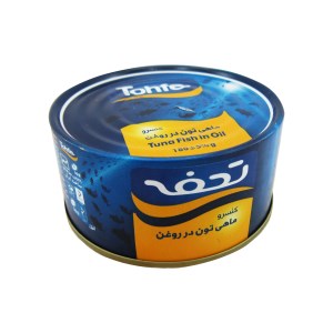 تن ماهی تحفه ساده 180گرم