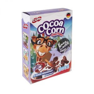 حلقه ای شکلاتی کوپا (غلات صبحانه کاکائویی. ذرت .گندم. برنج. جو)