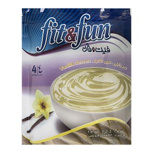 پودینگ فوری فیت و فان وانیلی 110گرم