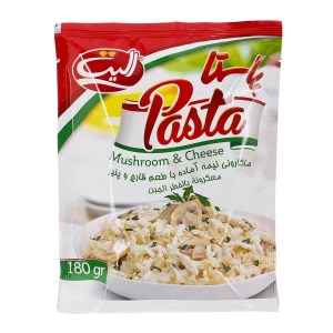 پاستا الیت قارچ وپنیر 180گرم ماکارونی نیمه اماده