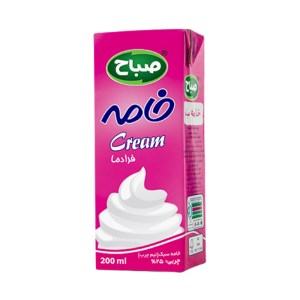 خامه صبحانه صباح 200گرمی