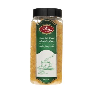 نبات خرد شده زعفرانی وهل سحر خیز 700گرمی