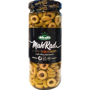 زیتون سبز اسلایس مهراد 500 گرم