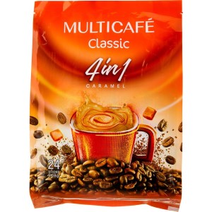 مولتی کافی میکس کاراملی کلاسیک 24عددی 1*4