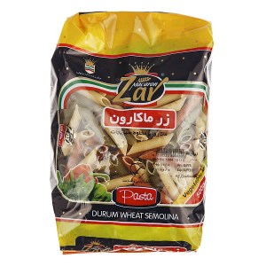 فرمی زر ماکارون پنه ریگاته سبزیجات 500گرم