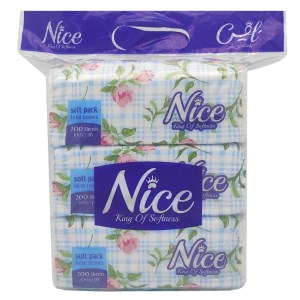 دستمال اقتصادی نایس 300 برگ 3 عددی